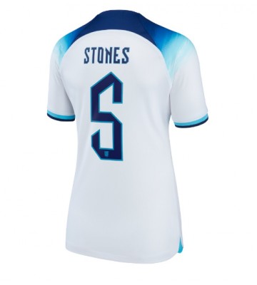 Englanti John Stones #5 Kotipaita Naisten EM-Kisat 2020 Lyhyet Hihat